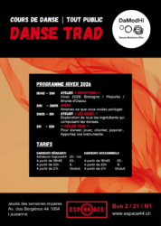 Affiche danse folk 01.26